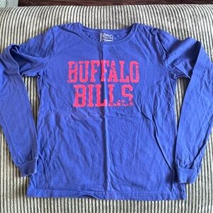 Buffalo Bills Long Sleeve Shirt - Blue and Red
